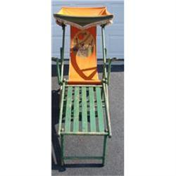 C.1920-1940 CHAISE LOUNGE BEACH CHAIR #2207763