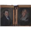 Image 1 : C.1810 PAIR OF PASTEL AMERICAN PORTRAITS #2207775