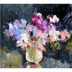 "Color peas" oil in impressionism style #2207813