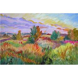 Impressionism oil "Grass" by Sorokina T. #2207825