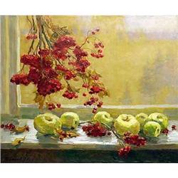 "Autumn Behind A Window" - Russian school #2207832