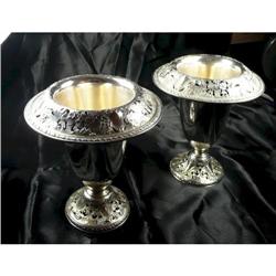 PIERCED AND REPOUSEE GORHAM C. 1890 EPERGNES OR#2207846