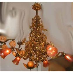 Brass Chandelier #2207851