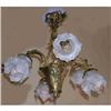 Image 1 : French Floral Motif Chandelier - pair available#2207879