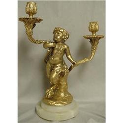 ORG007  SINGLE CHERUB CANDELABRA #2207919