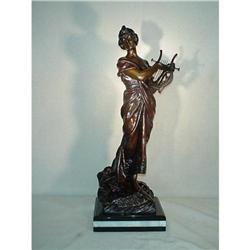 Lady Standing W/Harp  #2207924
