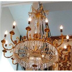 Beaded Crystal Chandelier Fixture #2208052