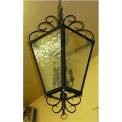Iron Metal Lantern Chandelier Fixture #2208053