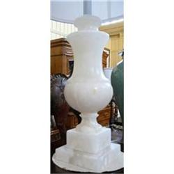 Pair of Classical  Alabaster Lamps #2208054