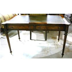 Leather Top Writing Table Desk #2208058