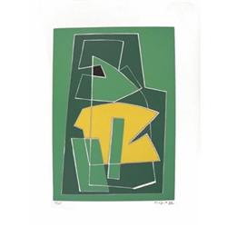 Signed and Numbered Linocut by Alberto Magnelli#2208082