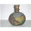 Image 1 : VINTAGE HAND PAINTED MARBLE VASE HUNTING SCENE #2208105