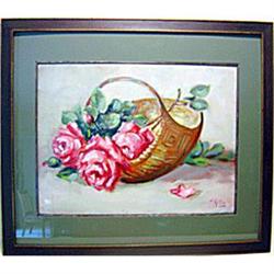 Martin Retting Floral Still Life Oil Painting #2208113