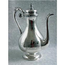 Antique Silver Coffee Pot #2208137