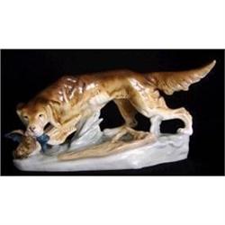 Royal Dux Large Model of a Red Setter  #2208149
