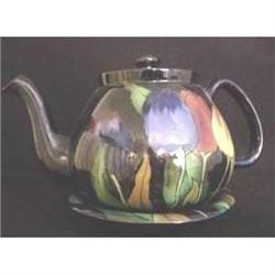 Royal Stanley Jacobean Tea Pot and Stand  #2208153