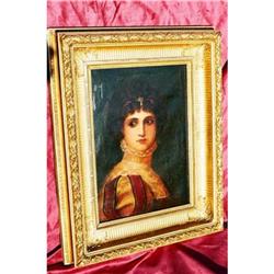 Portait of Dark Haired Lady #2208198