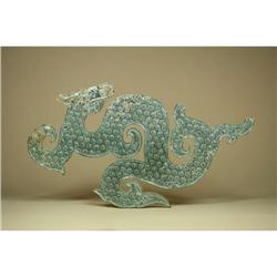 Jade Dragon Plaque #2208210