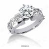 Image 1 : 14K Gold DIAMOND ENGAGEMENT RING 3.27 CTS! #2208306