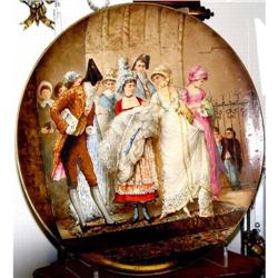1870s French Faience Charger  #2208315