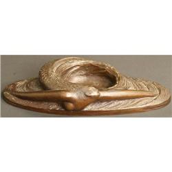 Japanese Antique Bronze Sculpture, Mermaid #2208325