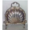 Image 1 : 1855 Victorian Shell Silver pl Biscuit Box 19c #2208448