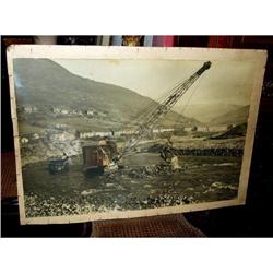 English antique large photo truck machine work #2208497