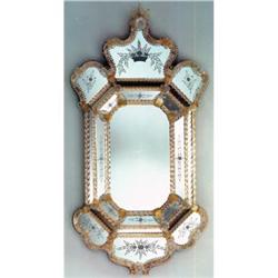 Murano Venetian wall Mirror   #2208505