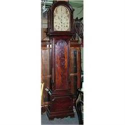 English 18th Grandfather clock  signed sphere #2208523