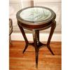 Image 1 : French Regency Table Signed Inlaid Porcelain #2220690