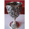 Image 1 : BALTIMORE ROSE REPOSUSSE WINE GOBLET,SCHOFIELD #2220740