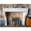 Image 1 : 18th Century Limestone Mantel #2220899