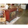 Image 1 : Pharmacy counter C.1900 painted #2221405