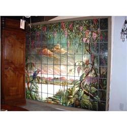 Beautiful Antique Reverse Glass Painting in #2221574