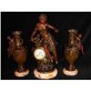 Image 1 : A French 3rd Republic marble garniture with #2221591