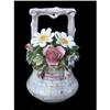 Image 1 : Capodimonte Wishing Well w/Flowers #2230277
