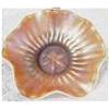 Dugan Stippled Flower Peach Opalescent Bowl #2230283