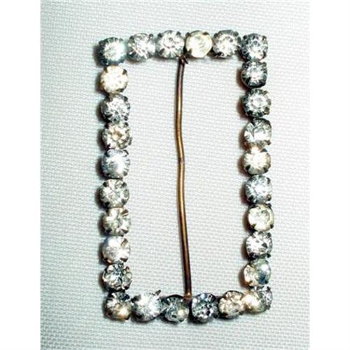 Victorian Claw Set Rhinestone Belt Buckle #2230409