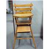 Image 1 : Wooden Highchair with Tray #2230791