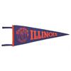 Image 1 : 1947 ROSE BOWL PASADENA Felt Pennant ILLINOIS #2230951