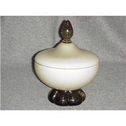 Covered Glass Candy Dish  #2232226