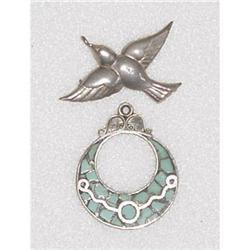 Bird And Turquoise Medallion Combo Sku2746 #2232231