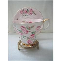 Royal Albert Bone China Roses Cup and Saucer #2232280