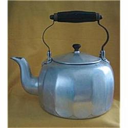 Mirro Cast Aluminum Tea Kettle w/Wood Handle #2232288