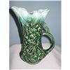 Image 1 : McCoy 2 Tone Grape and Leaf Pattern Pitcher #2232303
