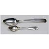 Image 1 : Very Nice Coin Silver Teaspoon and Serving #2232339