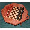 Image 1 : Handcarved Folding Chess Table from Bali  #2232661