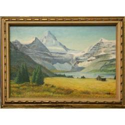 Mt. Assinboine landscape impressionist Breese #2176693