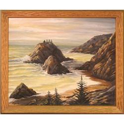 Shore seascape maritime landscape Canada Snider#2176695