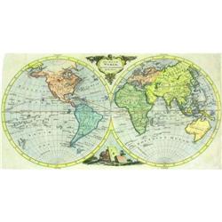 Map of World Latest Authorities Kitchin 1771 #2176701